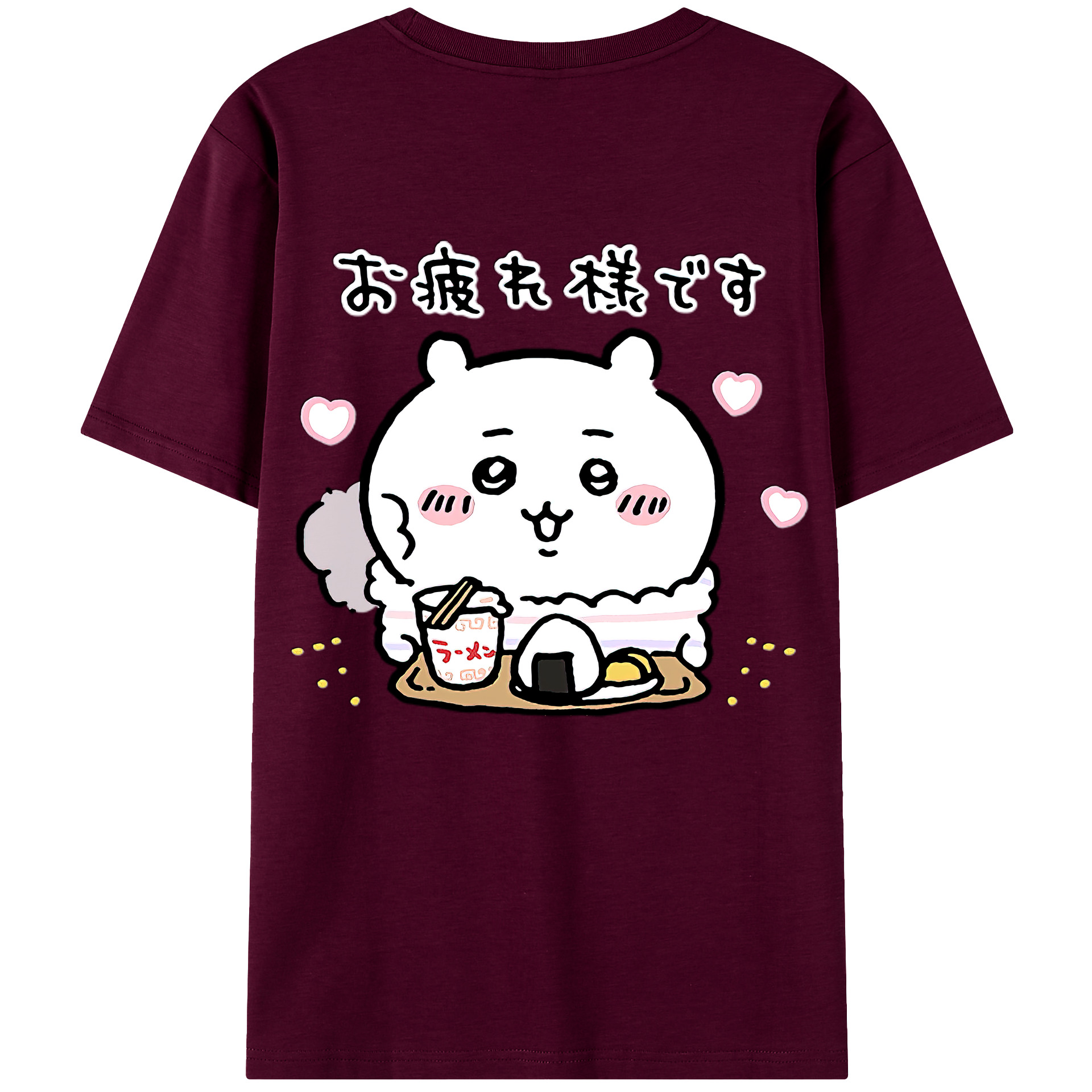 （画像用） ちいかわ ちいかわ Chii-kawa chiikawa レディース半袖Tシャツ(バックプリント)